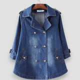 Lucia │Everyday Denim Cape Jacket