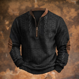 Clara - Retro Zip-Up Sweatshirt