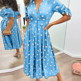Anaïs - Chic Polka Dot Dress