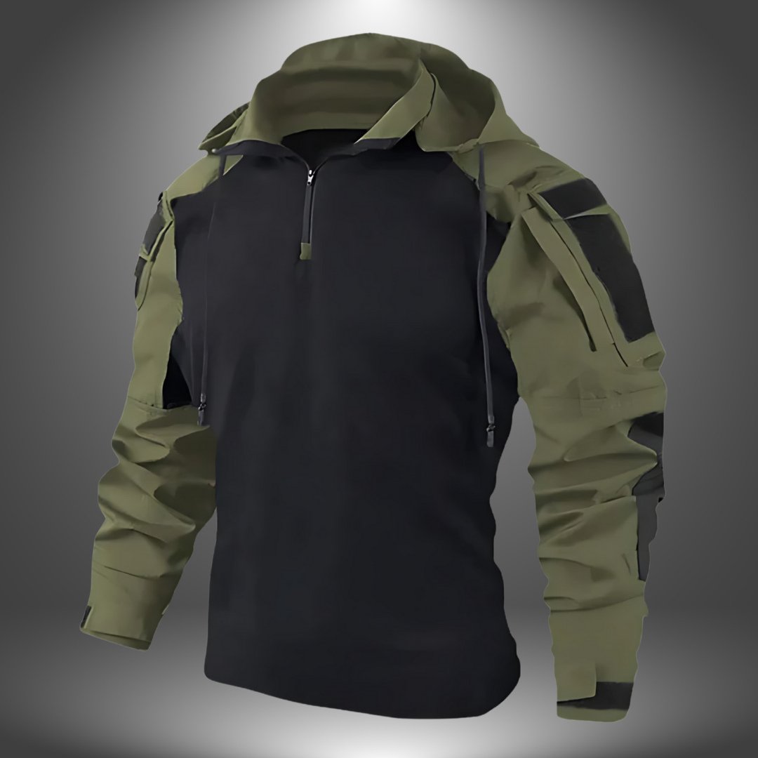 Rian Chic Military Inspired Coat - Charlotte & Willow, side view