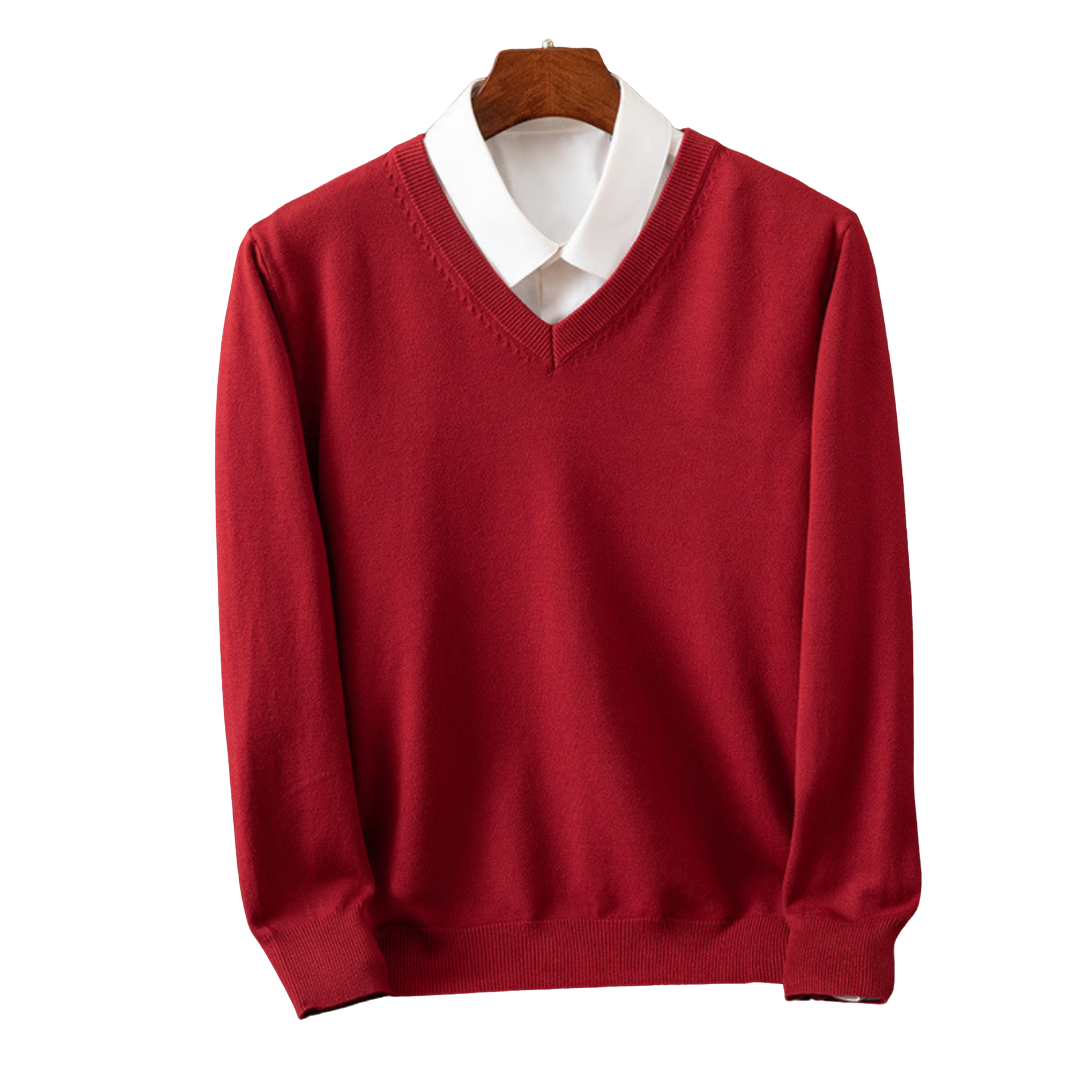 Éanna Chic V Neck Sweater - Charlotte & Willow
