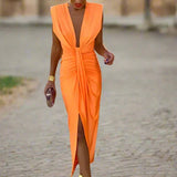 Anaïs - Chic Pleated Dress