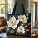 Bolso de Magnolia Acolchado Hecho a Mano