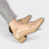 Inès - Cozy Leather Slippers