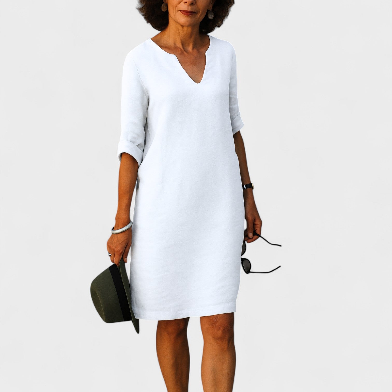 Dervla - Elegant Summer Dress - Charlotte & Willow, product photo 6