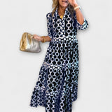 Justine - Chic Midi Dress