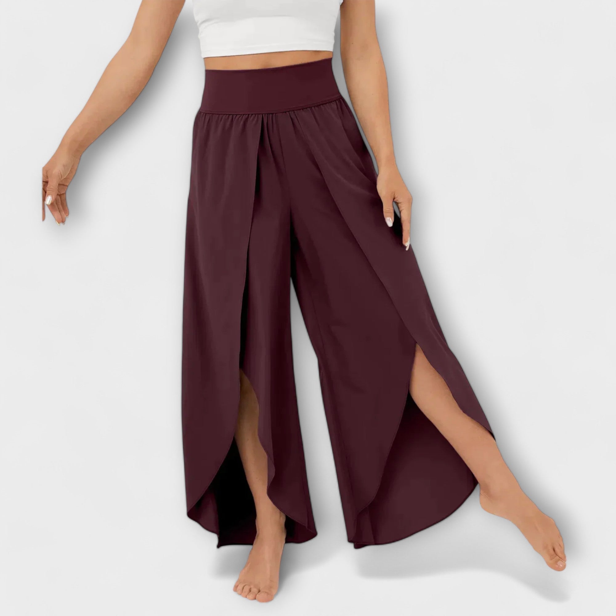 Saoirse - Chic Relaxed Trousers - Charlotte & Willow, product photo 10