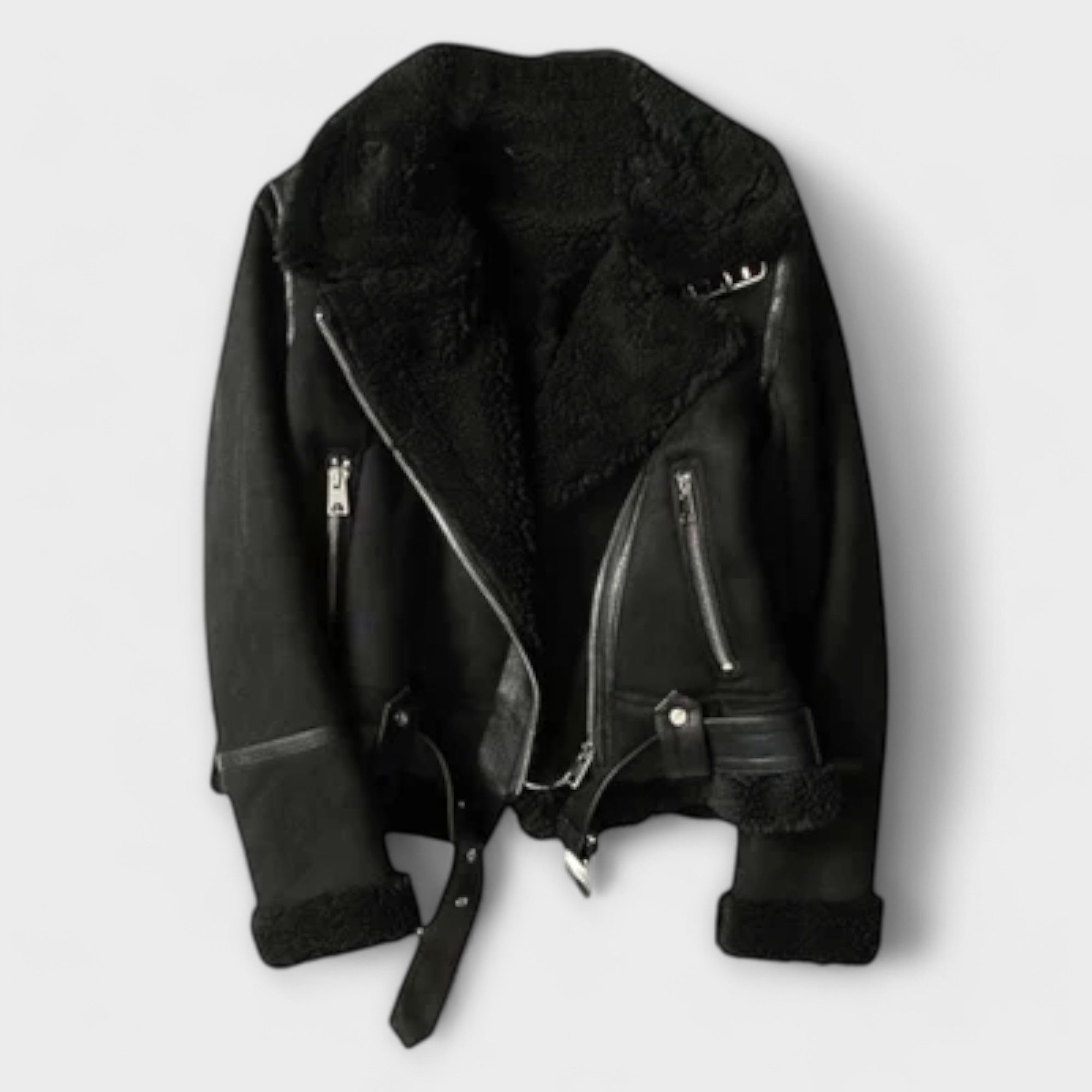 Maëlle - Aviator Jacket - Charlotte & Willow, styled look