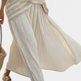 Anaïs - Striped Linen Ensemble