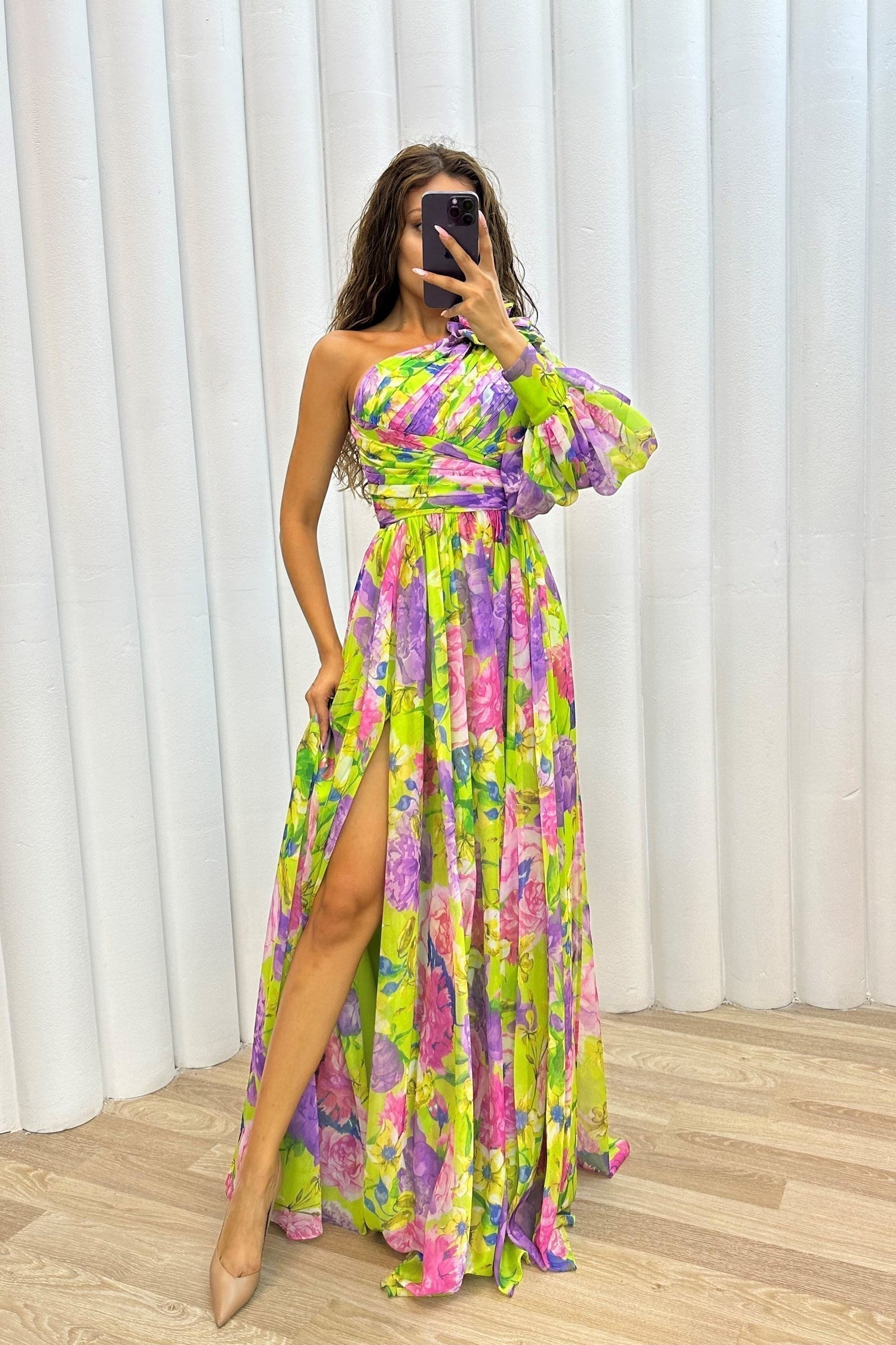 Inès - Robe Fluide Élégante
