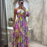 Inès - Graceful Draped Dress