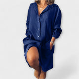 Inès - Chic Linen Blouse