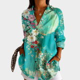 Orlaith - Moonlit Blossom Blouse
