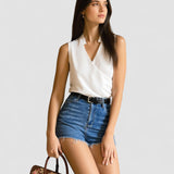 Anaïs - Cozy V-Neck Tee