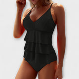 Claire - Chic Ruffled Swimwear