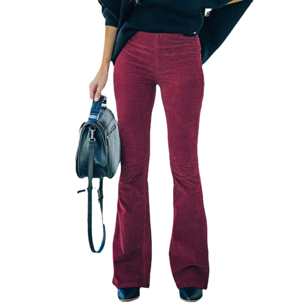 Isolde | Corduroy Flare Pants