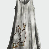 Chic Duck Dress for Valentine's Day
