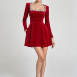 Willow™ | Velvet Mini Dress