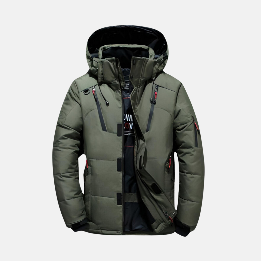 Ruairí Stylish Waterproof Jacket - Charlotte & Willow, side view