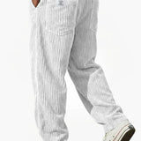 Faren - Textured Drawstring Trousers