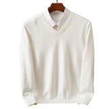 Justine - Chic V-Neck Sweater