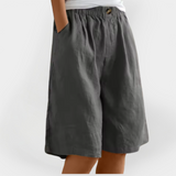 Céline - Lightweight Linen Shorts