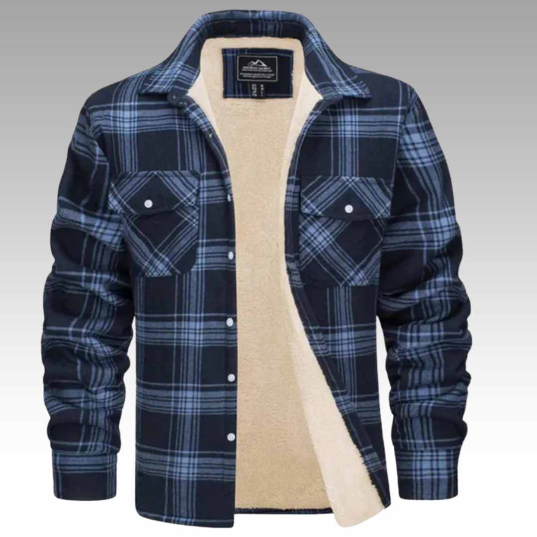 Cian Chic Trucker Jacket - Charlotte & Willow, front view