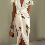 Amira | Elegant Wrap Dress