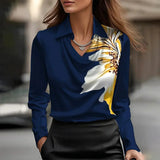 Amélie - Chic Satin Blouse