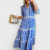 Justine - Chic Midi Dress