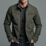 Dean Vintage Cotton Zip Jacket
