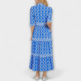 Justine - Chic Midi Dress