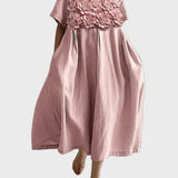 Lucie - Midi Dress with Floral Print