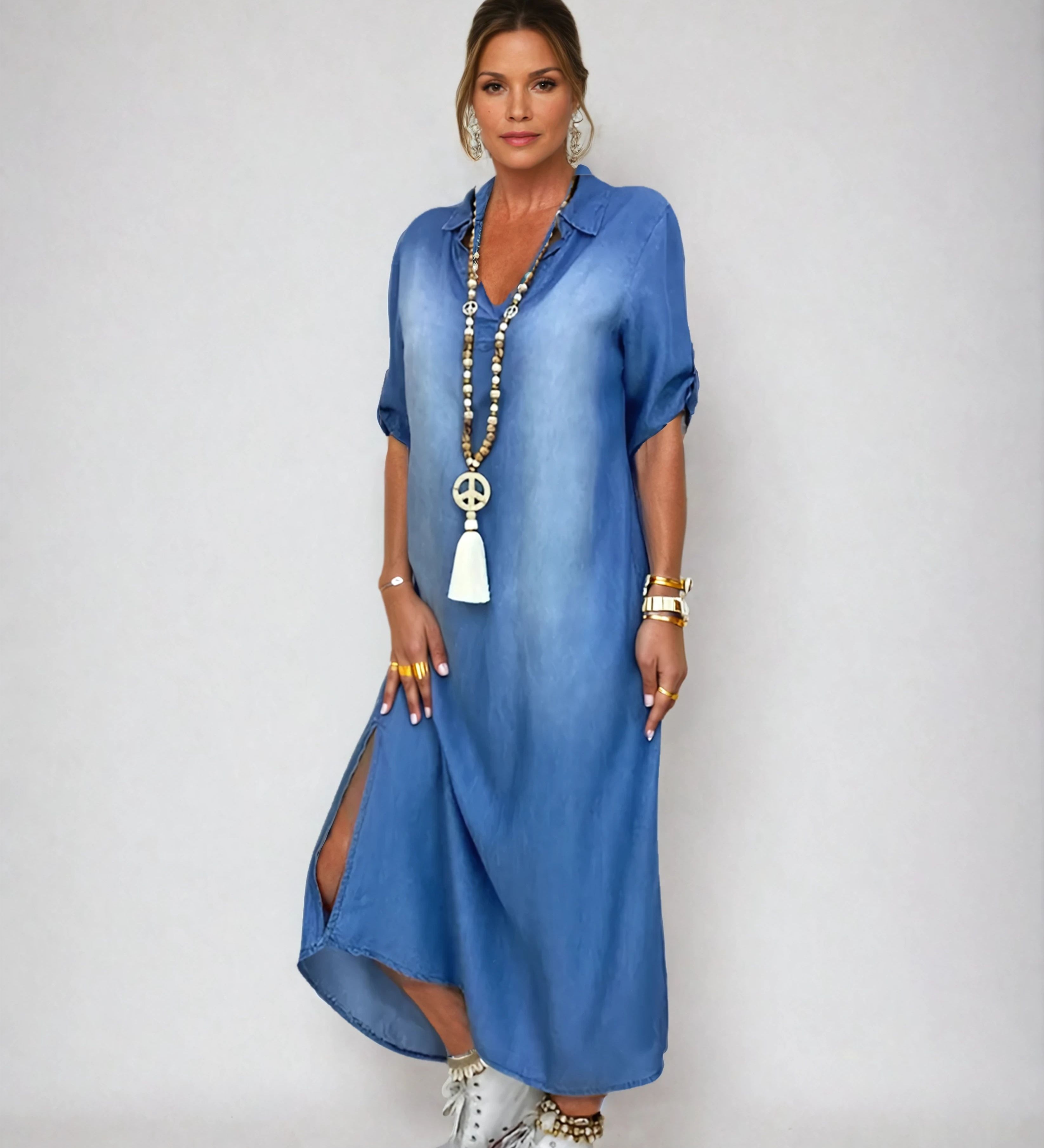 Anaïs - Long Maxi Dress - Charlotte & Willow