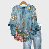 Amélie - Chic Floral Top