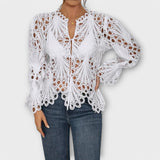 Clara - Off-Center Blouse