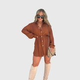 Clara | Elegant Romper Dress