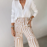 Gianna | Stylish Pant Set – Includes Blouse and Belt