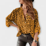 Anaïs - Leopard-Patterned Blouse