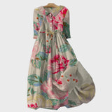 Anaïs - Elegant Floral Maxi Dress