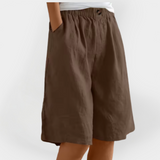 Céline - Lightweight Linen Shorts