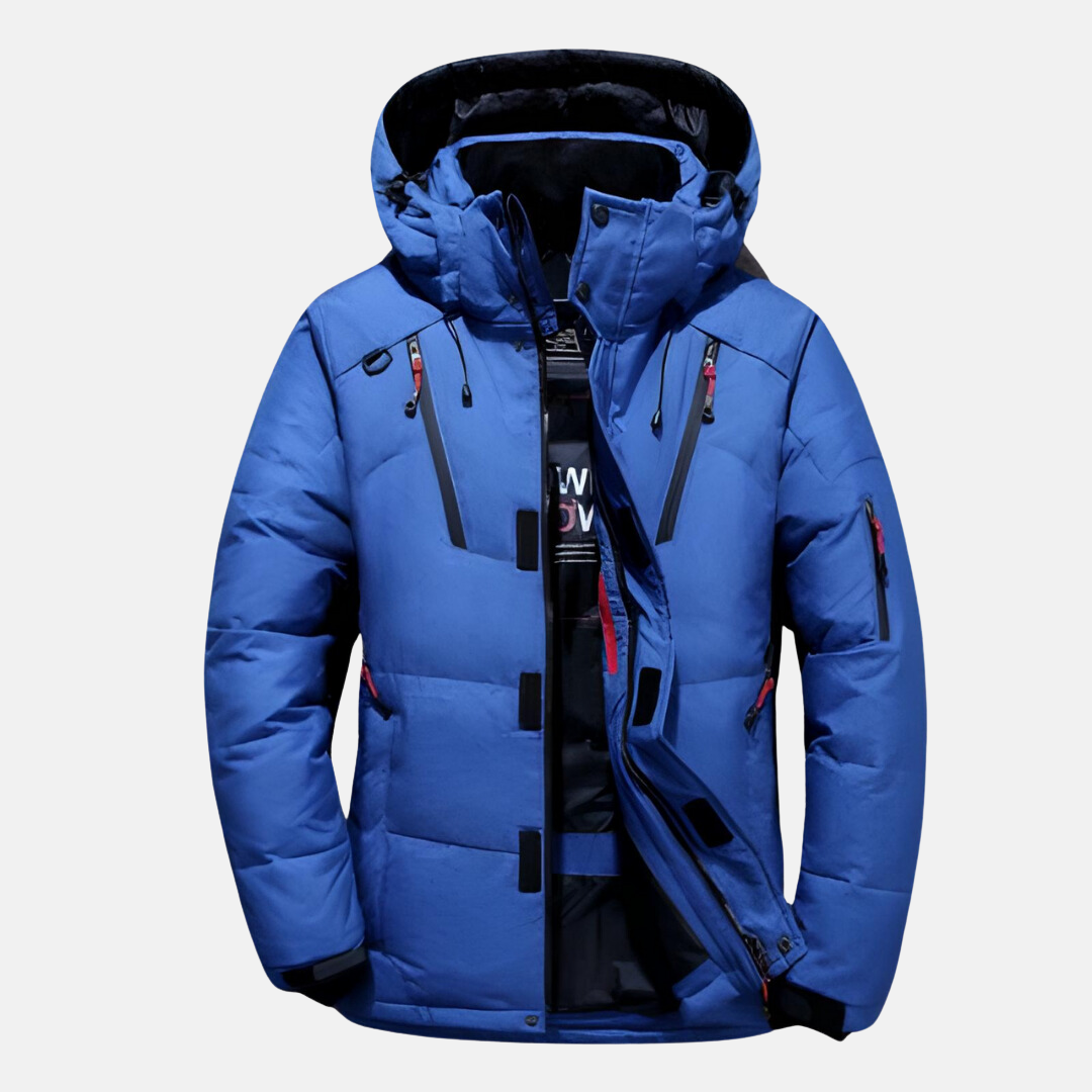 Ruairí Stylish Waterproof Jacket - Charlotte & Willow, detail