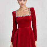 Willow™ | Velvet Mini Dress