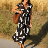 Justine - Graceful Draped Dress