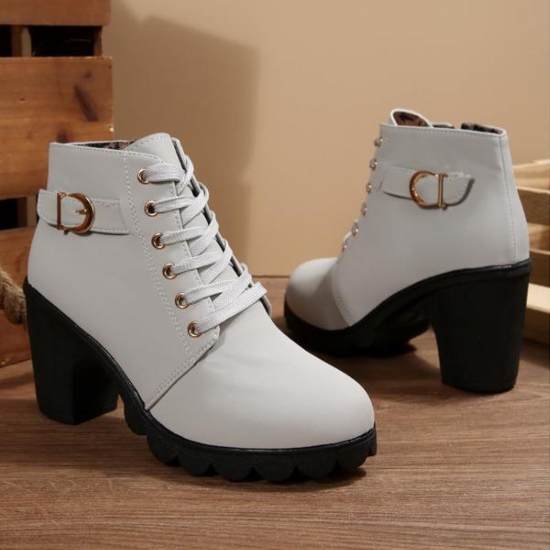 Marcella | Stylish Block Heel Boots