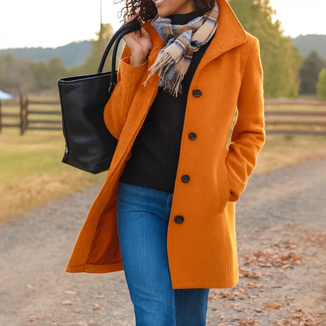 Sarah | Elegant Coat with Embracing Warmth and Timeless Style