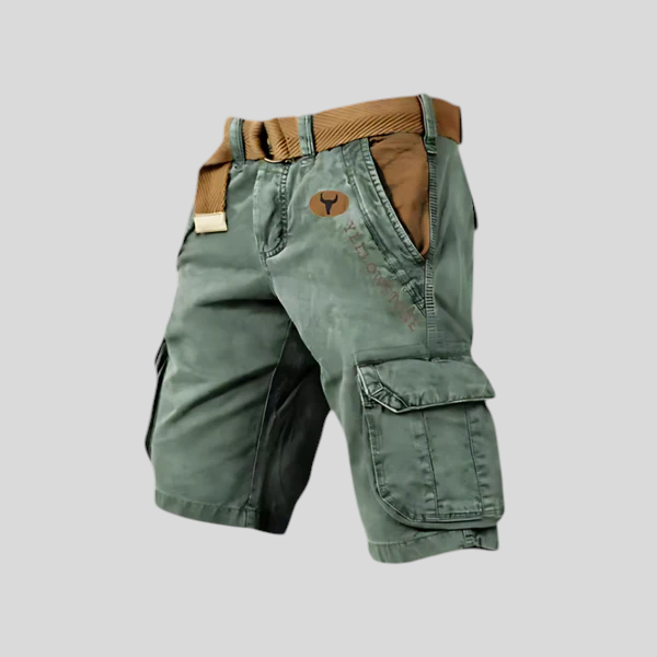 Tadhg Cropped Cargo Trousers - Charlotte & Willow, side view