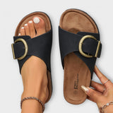 Inès - Cozy Leather Sandals