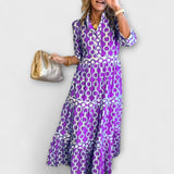 Justine - Chic Midi Dress