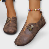 Clara - Flexible Suede Slip-On Loafers